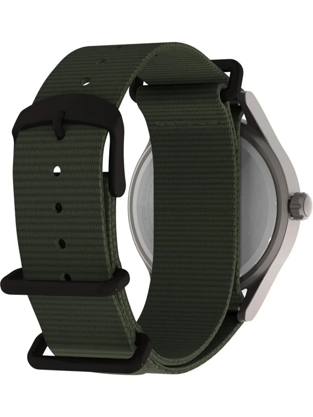 Men's Green Durable Comfortable Strap Analog Expedition Scout Luminous Watch